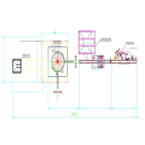 颗粒灌装生产线CAD平面图